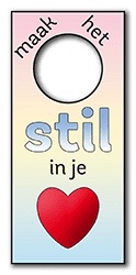 Werkje - Maak het stil