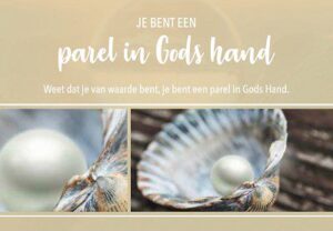 Ansichtkaart 'Parel'