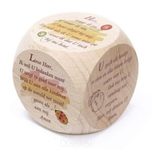 Gebedskubus Lieve Heer ik wil U bedanken