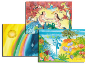 Vertelplaten 'Het begin'