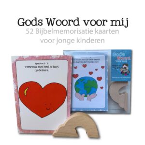 Gods woord voor mij (bijbel memorisatie kaarten)