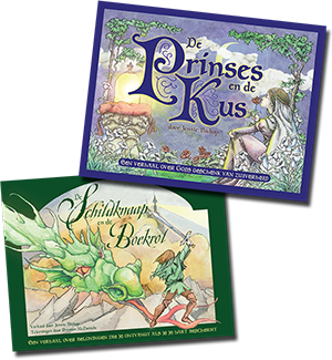 De prinses en de kus / de schildknaap en de boekrol