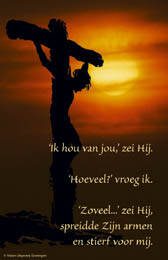 minikaartje 'Ik hou van jou'