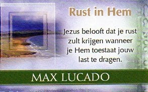 minikaartje: 'Rust in Hem'