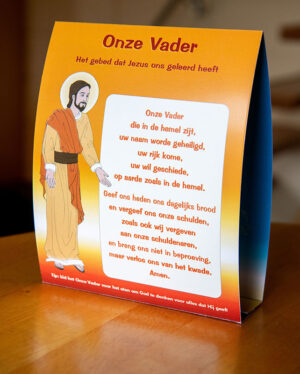 Tafelkaart Onze Vader en Wees Gegroet