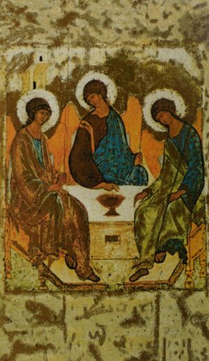 minikaartje 'Heilige Drie-eenheid'