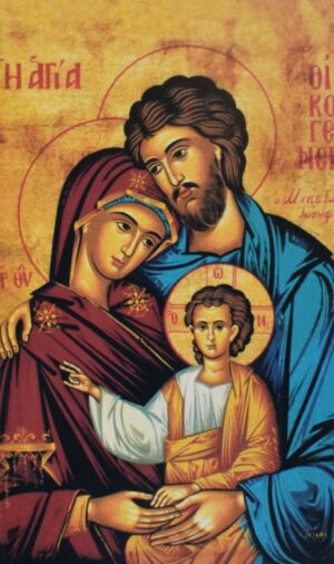 minikaartje Heilige Familie