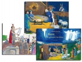 Vertelplaten set Kerstmis