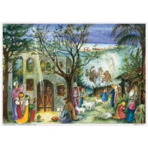 Adventskalender met luikjes