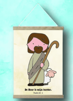Poster - De Heer is mijn herder
