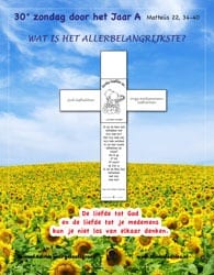 30e Zondag door het jaar A - Werkje