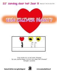 22e zondag door het jaar B - Werkje 22e zondag door het jaar B - Werkje