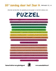 20e Zondag door het jaar C - Puzzel