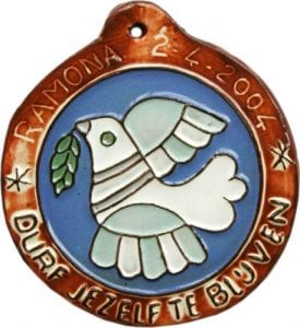 Vormseltegel Durf jezelf te blijven met naam