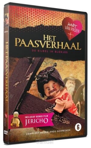 dvd Het Paasverhaal (Bijbel in Legoblokjes)