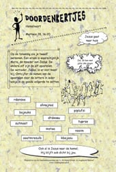 Hemelvaartsdag jaar A - Doordenkertje