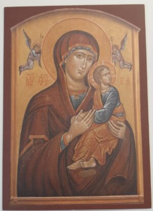 Icoonkaart Moeder Gods van Altijddurende Bijstand