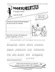 3e Zondag van Pasen jaar A - Doordenkertje