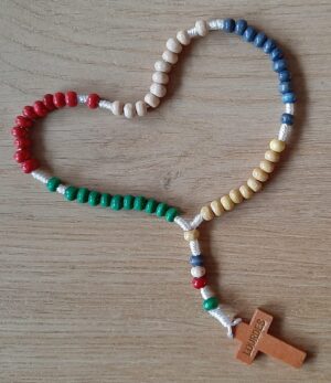 Rozenkrans - veelkleurig (ieder tientje andere kleur)