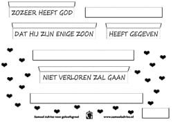 4e Zondag van de Veertigdagentijd jaar B - Werkje