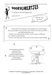 3e Zondag van de Veertigdagentijd - doordenkertje 3e Zondag van de Veertigdagentijd - doordenkertje