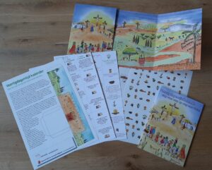 Veertigdagentijd kalender 'Stap voor stap op weg naar Pasen' (inclusief boekje)