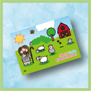 Kaart 'Jezus is de goede herder'