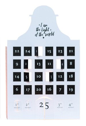 Adventskalender ligt of the world