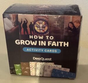 How to grow in faith - activity cards