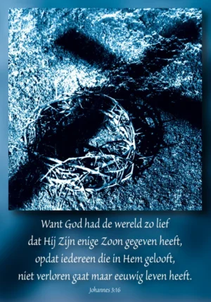 Enkele kaart - Johannes 3,16