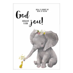 Kaart - God houdt van jou