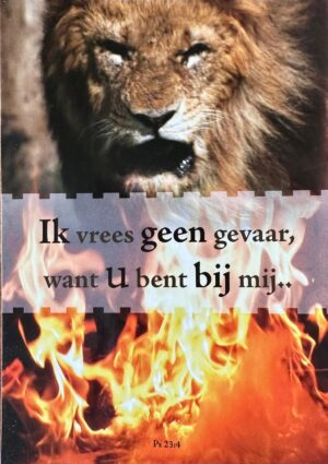 Enkele kaart - Psalm 23,4