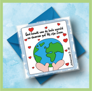 Kaart - Johannes 3,16