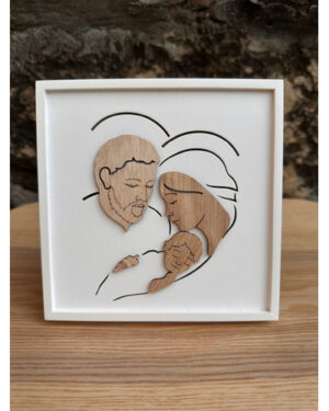 Decoratief schilderij - Heilige Familie